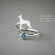 Adjustable Great Dane Birthstone Rings | Personalized Pet Jewelry