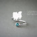 Your Little Love, On Your Finger: Pekingese Birthstone Ring