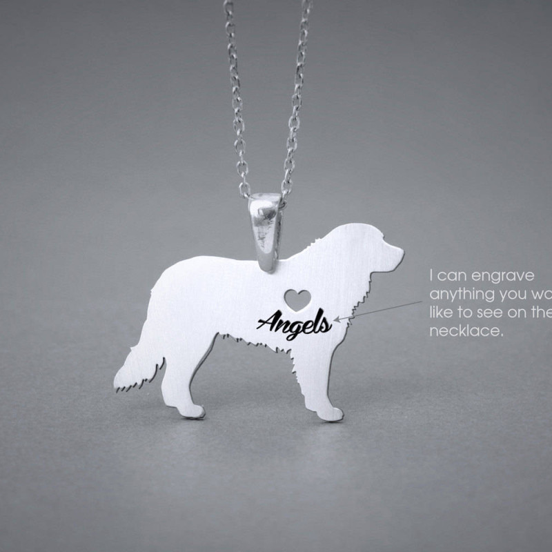 bernese mountain dog necklace