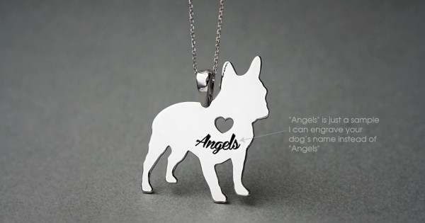 French Bulldog Necklace Small – Thomas Cooper Jewelry