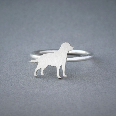 Dog Breed Ring - Silver, Gold, or Rose Plated
