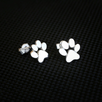 Adorable Paw Print Earrings - Cat & Dog Earrings - Paw Jewellery for Animal Lovers