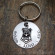 A Hero's Keepsake: The Officer Gift Keychain, Crafted with Love