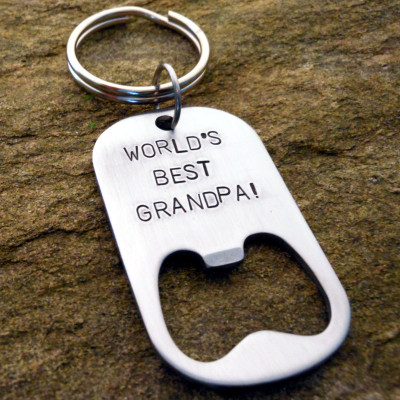 Personalised Custom Keychain Bottle Opener - Perfect Christmas Gift