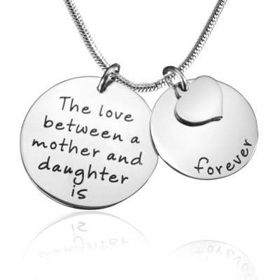 Customised Sterling Silver "Mother Forever" Necklace