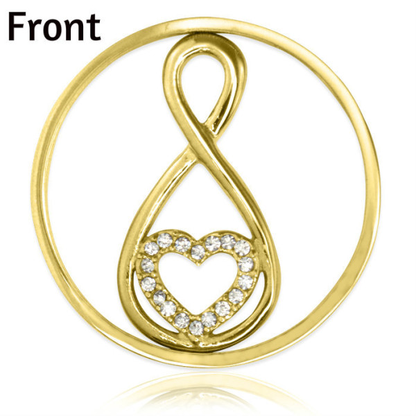 Customised Gold Infinity Diamond INSERT