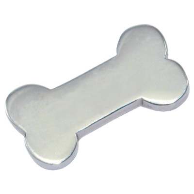 Custom Engraved Dog Bone Locket Charm - Dream Pendant