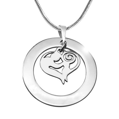 Customize a Loving Mother's Necklace in Sterling Silver