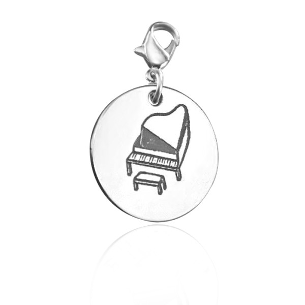 Customised Piano Pendant Jewellery