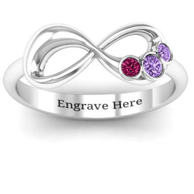 Now and Forever Infinity Engagement, Wedding or Promise Ring