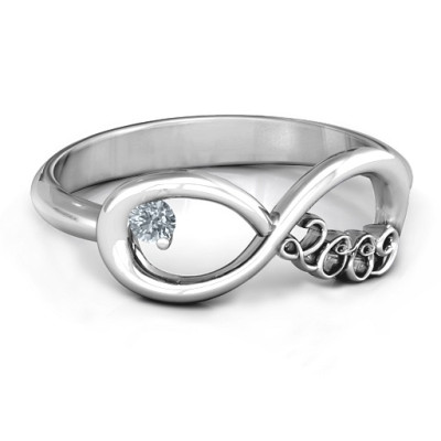 2009 Infinity Ring - By The Name Necklace;