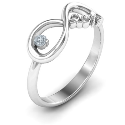 2011 Infinity Ring - By The Name Necklace;