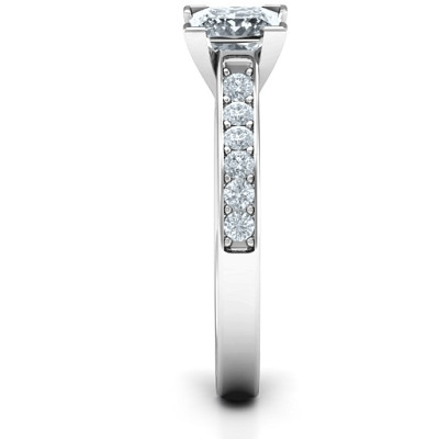 Beautiful Princess Cut Diamond Ring - Janelle Collection