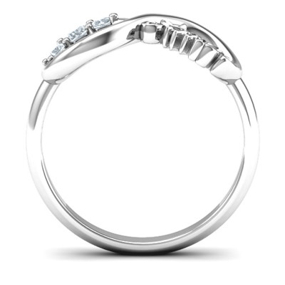 Beautiful Women's Amor Infinity Engagement Ring