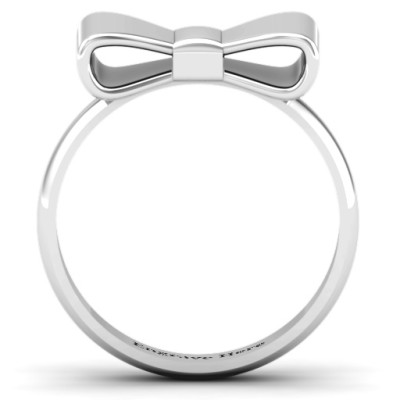 Ring with Bow Tie Design'