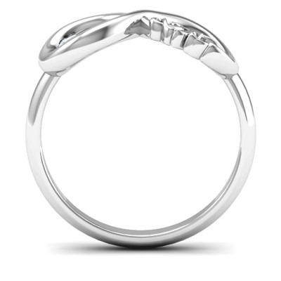 21st Birthday Infinity Ring - Celebrate the Special Occasion