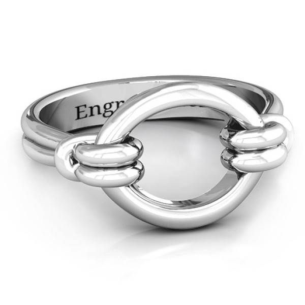 The Original Sterling Silver Classic Karma Ring