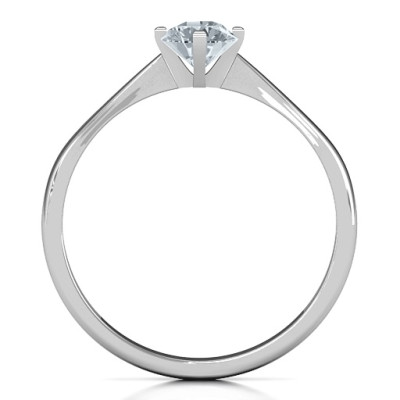 Classic Round Diamond Solitaire Ring