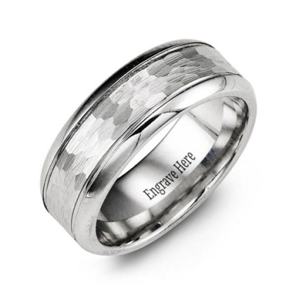 Artisanal Cobalt Blue Engagement Ring
