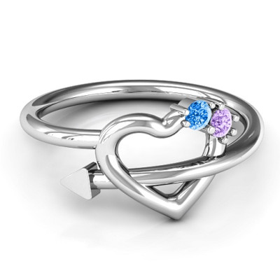 Cupid's Hold Love Ring - By The Name Necklace;