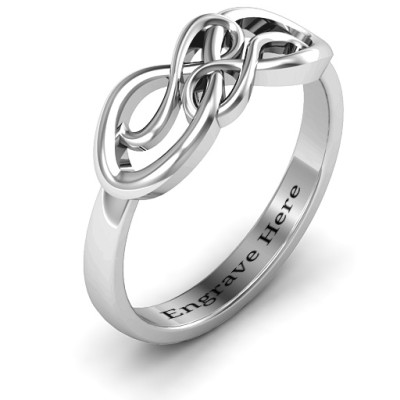 Sterling Silver Women's Infinity Ring