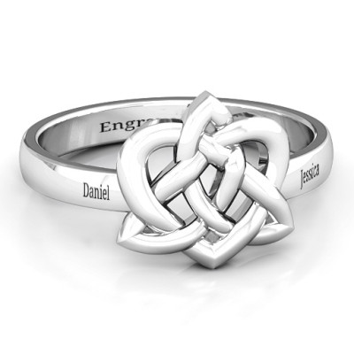 Fancy Celtic Ring - By The Name Necklace;