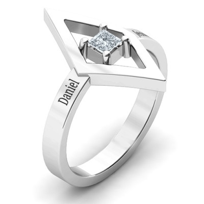 Sparkling Diamond Glamour Ring