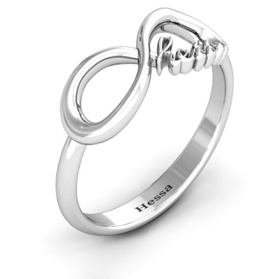 Eternal Love Infinity Ring by Hessa