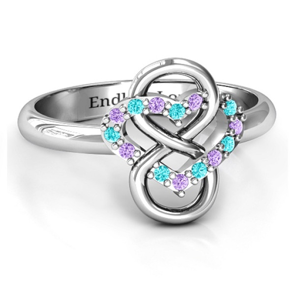 Elegant Infinity Stone Rings - Show Your Love with Style
