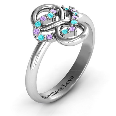 Elegant Infinity Stone Rings - Show Your Love with Style