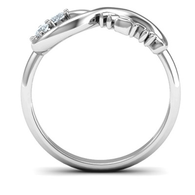 Stunning Infinity Ring in 18K Gold by Ahava