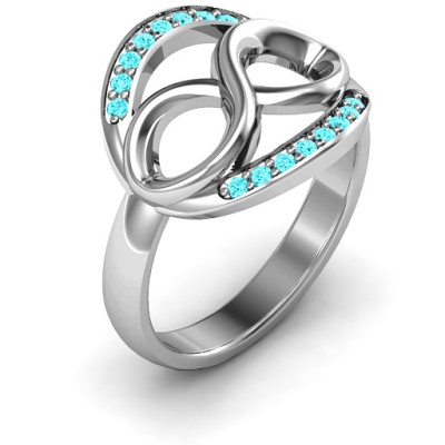 Infinity Ring - Karma of Love Jewellery