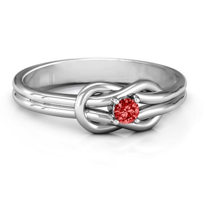Lovely Sterling Silver Knot Ring Jewellery
