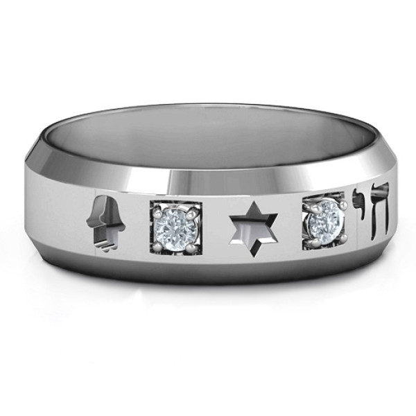 Men's Jewish Jewellery Ring