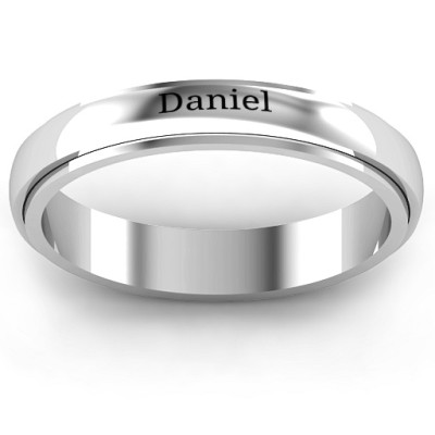 [Women's] Beveled Silver Ring by Menelaus