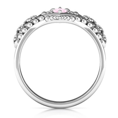 Sparkling Marquise-Cut Tiara Ring Perfect for Storytelling Moments