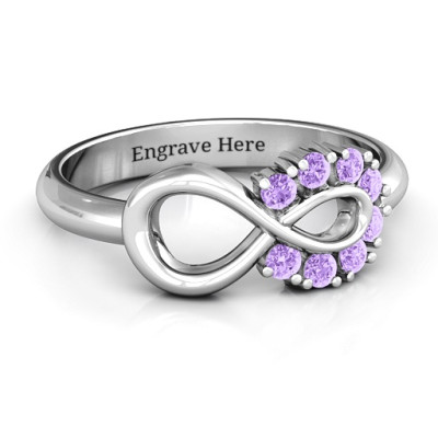 Precious Infinity Ring - By The Name Necklace;