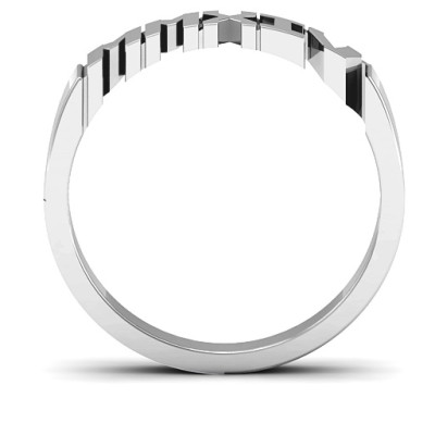Unisex Graduation Ring with Roman Numerals