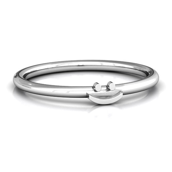 Stackr Sterling Silver Symbol Ring Jewellery