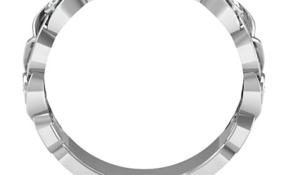 Interlocking Love: The Sterling Silver Ring's Secret Story