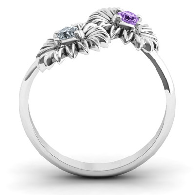 Handcrafted Sterling Silver Sunflower Ring