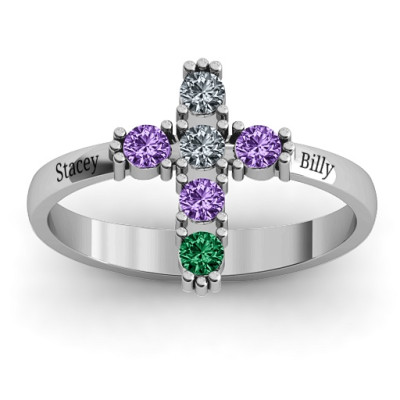 Cross-Shaped Ring - Jewellery for Women and Men