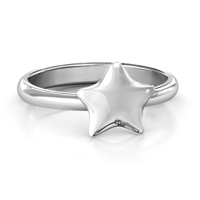 The Sweetest Star Ring - By The Name Necklace;