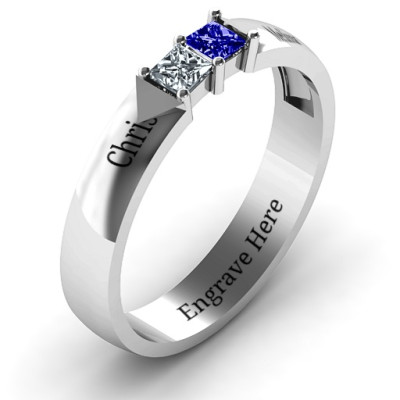Sparkling Diamond Engagement Ring - Timeless Romance