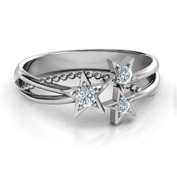 Sparkling Star Ring Jewellery