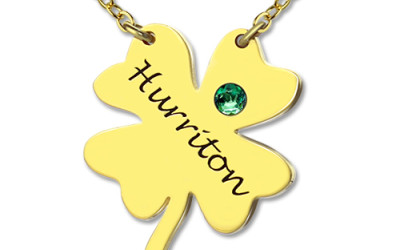 Your Lucky Charm: The 18ct Gold Plated Clover Necklace Story