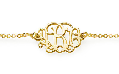 Your Story in Gold: Personalised Monogram Bracelet Magic