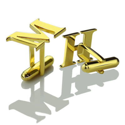18ct Gold Plated Cufflinks - Best Quality