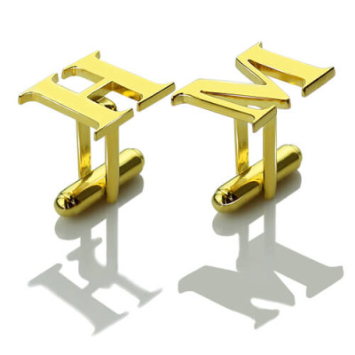 18ct Gold Plated Cufflinks - Best Quality