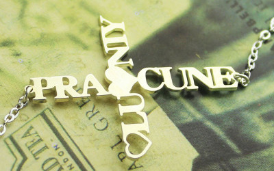 Your Story, Engraved: The Name Cross Pendant Unveiled